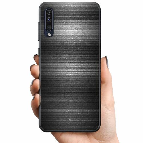 Samsung Galaxy A50 TPU Mobilskal Brushed Metal
