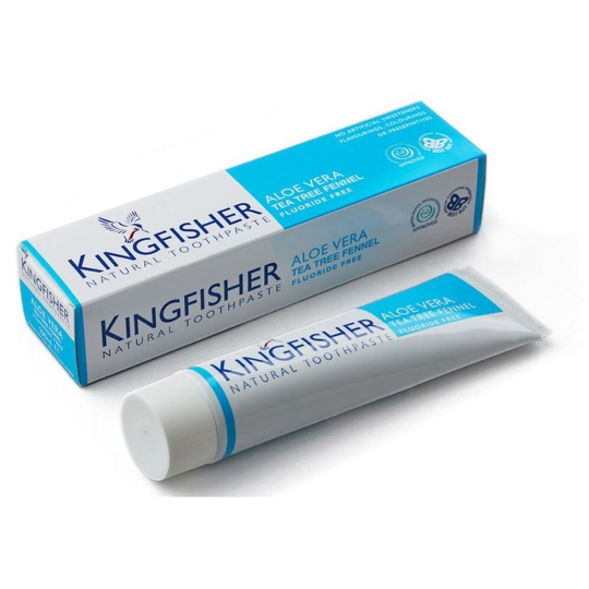 Kingfisher AloeVera TeaTree Fennel Tandkräm Utan Fluor 100 ml