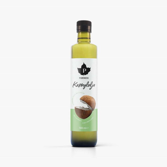 Kaprylolja, 500 ml, Kosttillskott