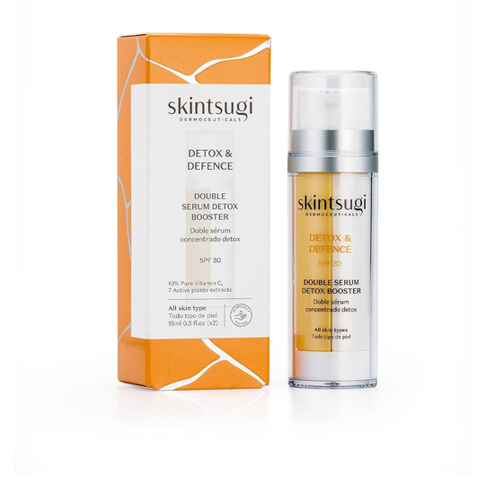 SKINTSUGI DETOX & DEFENCE doble serum concentrado detox 15 ml + 15 ml