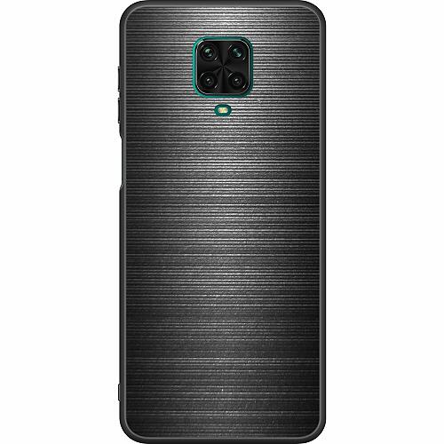 Xiaomi Redmi Note 9 Pro Svart Skal Brushed Metal