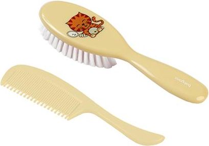 Babyono 569-BRUSH AND COMB/SUPER SOFT AXES /