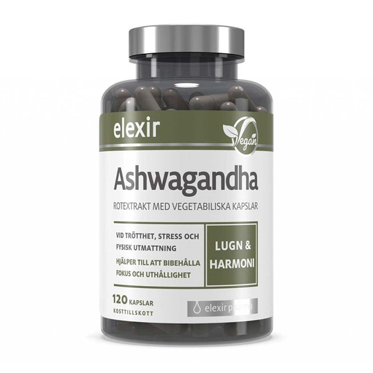 Ashwaganda, 120 caps , Livsmedel