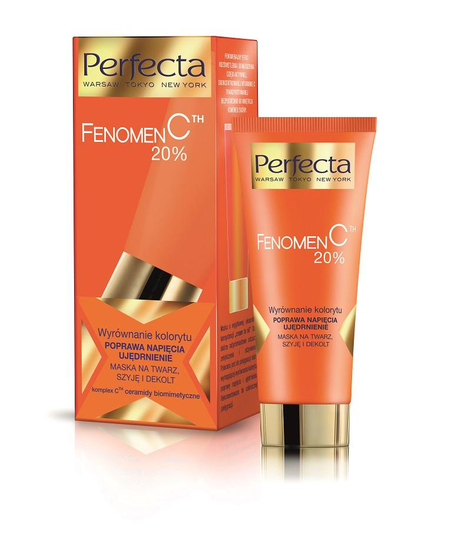 Perfecta C 20% fenomen mask på ansikte, hals och axlar 60ml