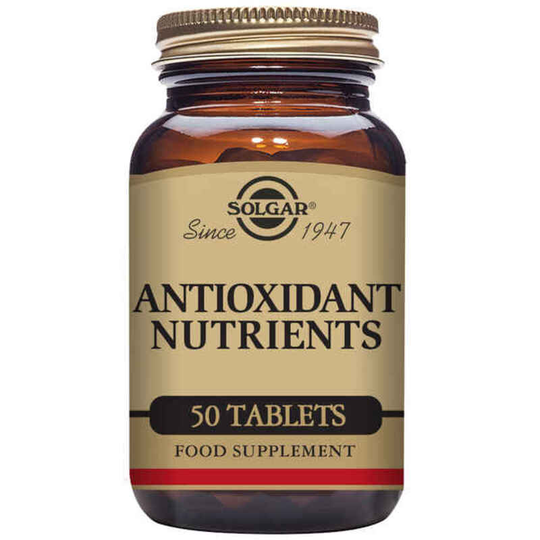 Antioxidant näringsämnen Solgar (50 tabletter)