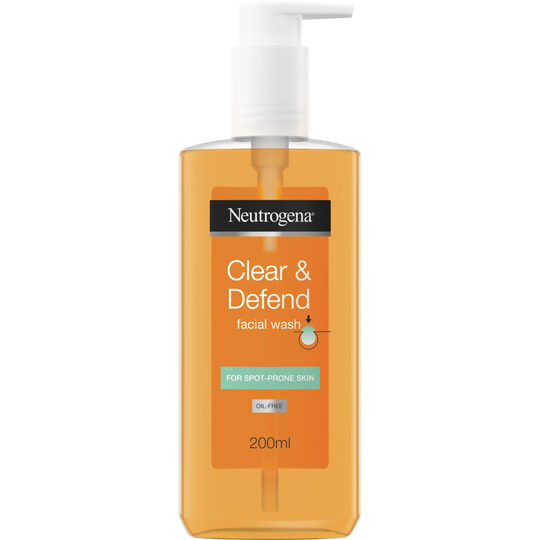 Neutrogena Clear & Defend Facial Wash 200 ml