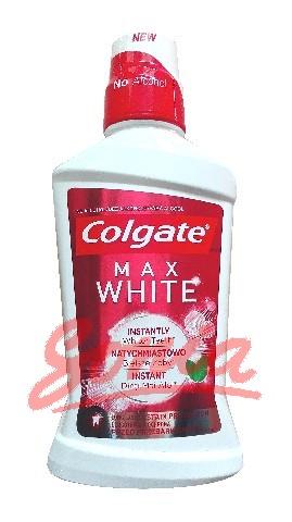 Colgate Mouthwash Max White Whiter Teeth 500ml