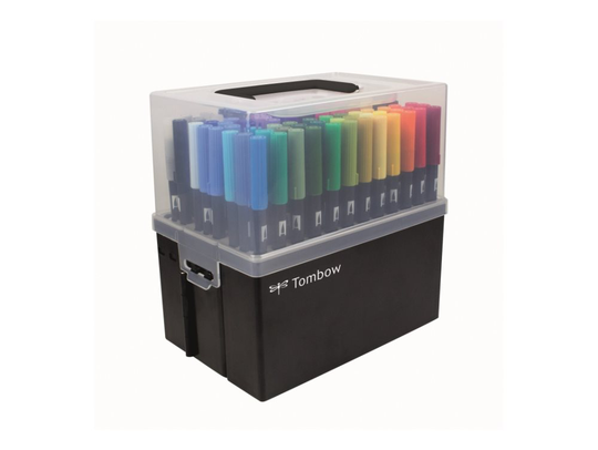 Marker Tombow ABT Dual Brush display boks (108 stk.)