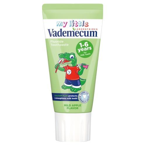 VADEMECUM_Junior Fluoride Toothpaste pasta do zębĂłw dla dzieci Apple 50ml