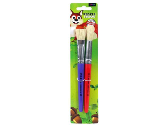 Derform Set of 2 thick Kidart brushes (DERF.Z2PGKA)