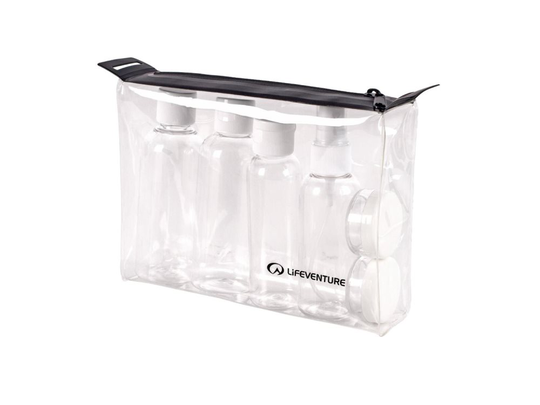 LIFEVENTURE FLIGHT BOTTLE SET, småflaskor för handbagage