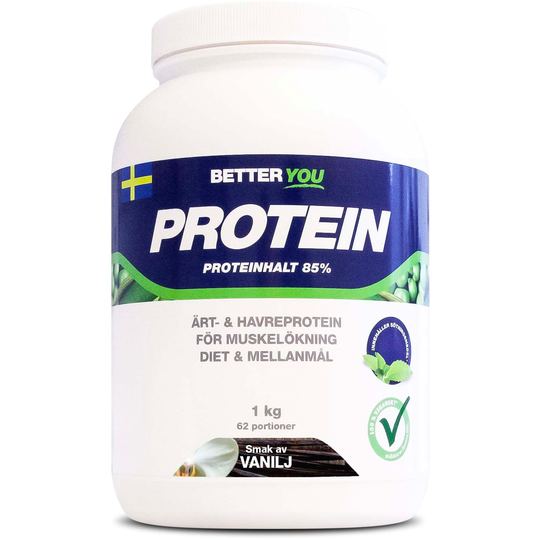 Better You Ärt och havreprotein Vanilj 1000 ml
