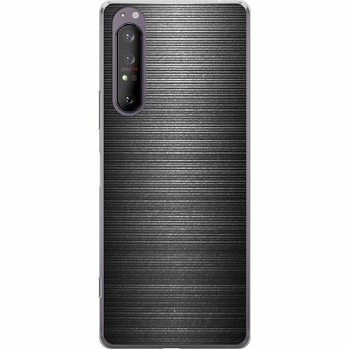 Sony Xperia 1 II Mjukt skal - Brushed Metal