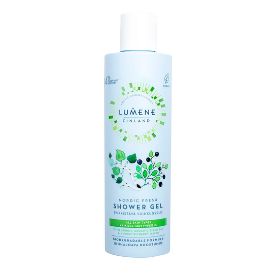 Nordic Fresh Shower Gel, 250 ml Lumene Dusch & Bad