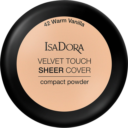 Velvet Touch Sheer Cover Compact Powder SPF20, 10 g IsaDora Puder