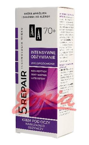 AA_Technology Age 5Repair 70+ krem nawilĹĽająco-odĹĽywczy pod oczy 15ml