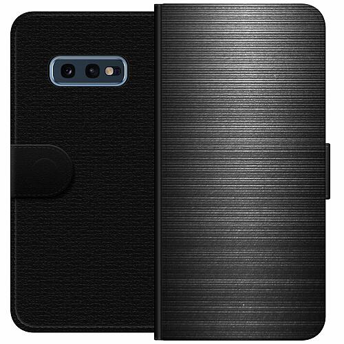 Samsung Galaxy S10e Plånboksfodral Brushed Metal