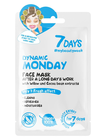 Dynamic Monday Face Sheet Mask - 7DAYS - Sheet Mask