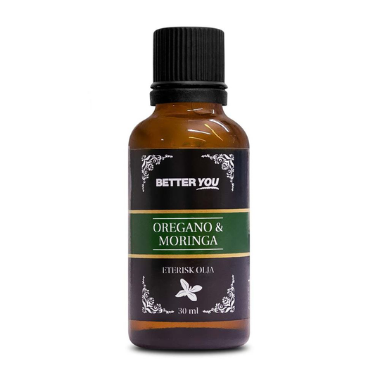 Oregano & Moringa Eterisk Olja, 30 ml, Livsmedel