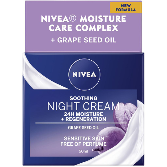 NIVEA Soothing Night Cream 50 ml