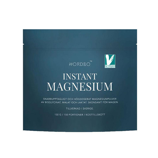 NORDBO Instant Magnesium pulver, 150 g