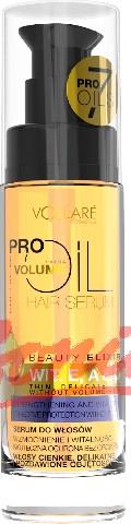 Vollare Pro Oils Extra Volume Serum for hair thin and delicate Vitamins E, A and D 30ml
