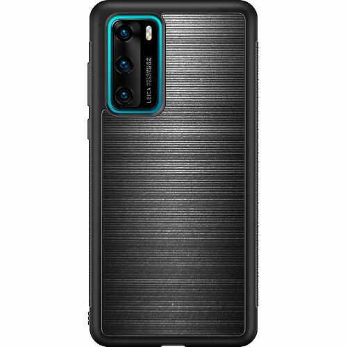 Huawei P40 Svart Skal Brushed Metal