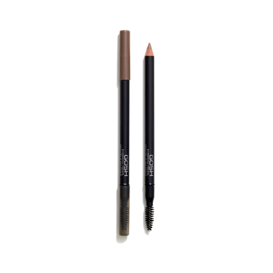 Gosh Gosh Eyebrow Pencil Eyebrow pencil with a Gray Brown brush