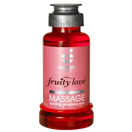 Fruity Love Massage Oil Sparkling Strawberr Aroma 100 ml