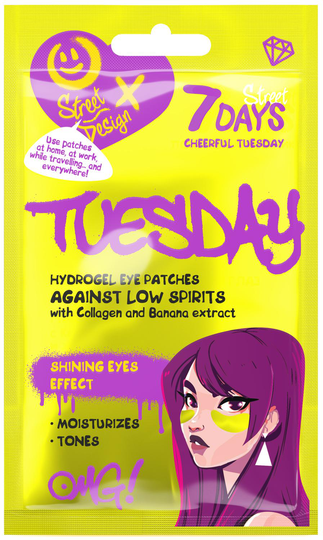 Cheerful Tuesday - 7DAYS - Hydrogel eye patches