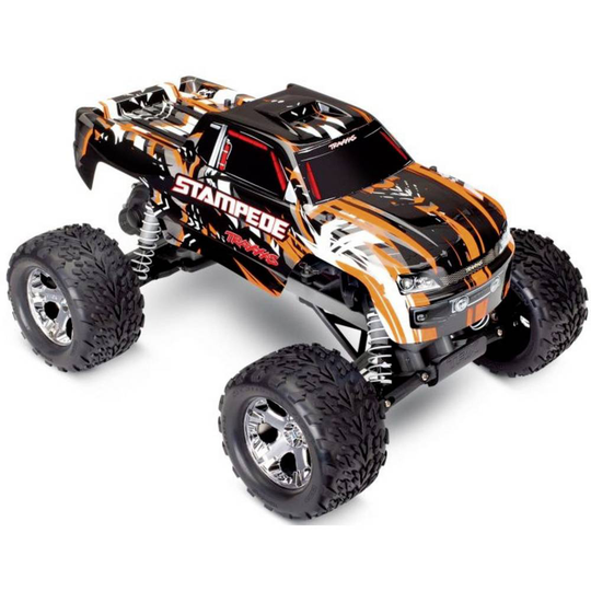 Traxxas Stampede Orange Borst motor 1:10 RC modellbil Elektrisk Monstertruck Bakhjulsdrift (2WD) RtR 2,4 GHz