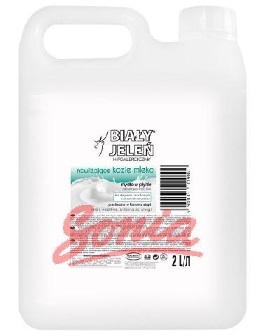 White Stag hypoallergenic moisturizing soap Liquid Goat Milk 2L