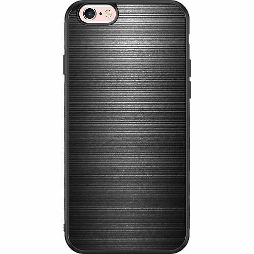 iPhone 6 Plus Svart Skal Brushed Metal