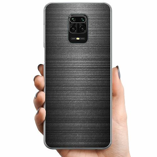 Xiaomi Redmi Note 9 Pro TPU Mobilskal Brushed Metal