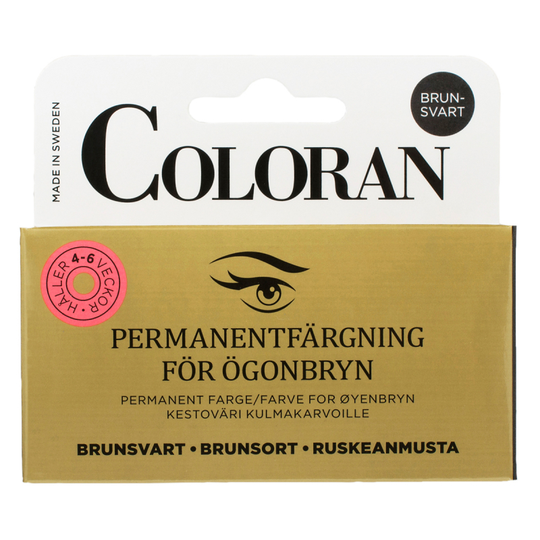 Coloran Ögonbrynsfärg Brunsvart