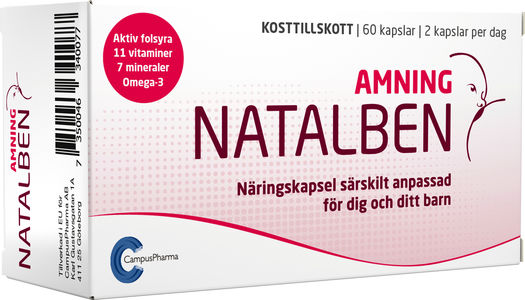 Natalben Amning 60 st