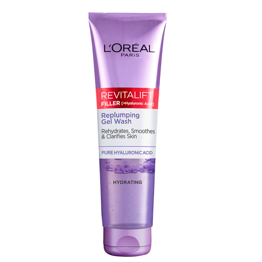 L'Oréal Paris Revitalift Filler [+HA] Replumping Gel Wash (150ml)