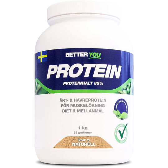 Better You Ärt och havreprotein Naturell 1000 ml