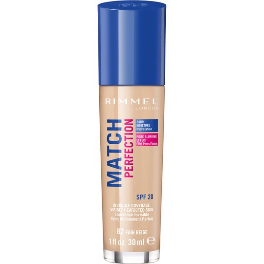 Rimmel Match Perfection Foundation 082 Fair Beige