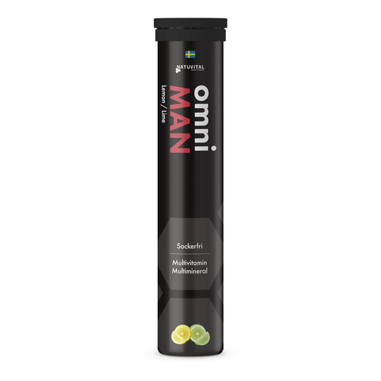 Natuvital Omni Man Brus Citron Lime 20 st