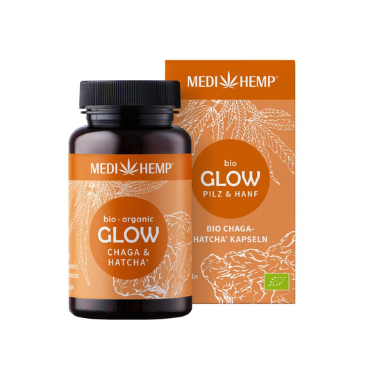 MEDIHEMP Bio GLOW Chaga-HATCHA kapsel, 120 st