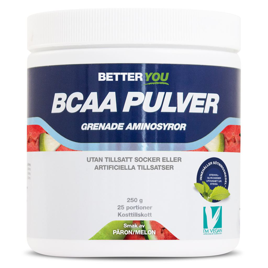 Better You Naturligt BCAA Pulver Päron & Melon 250 g