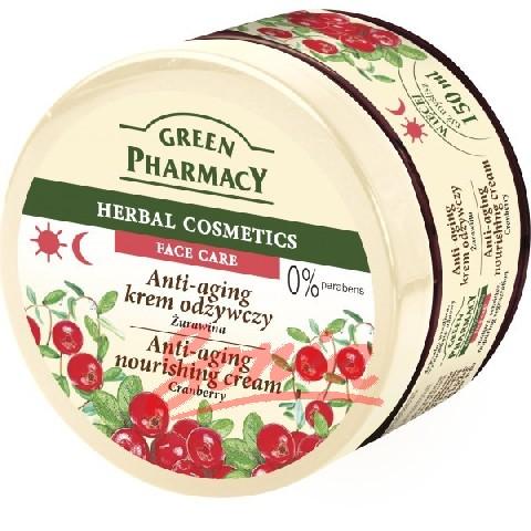 Green Pharmacy Herbal Cosmetics anti-aging face cream with cranberry 150ml