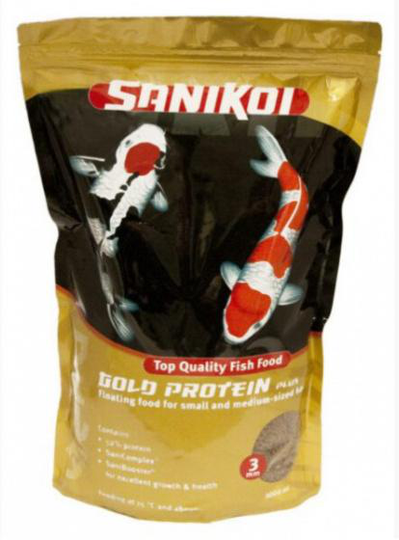 fiskmat SaniKoi Gold Protein Plus 3 mm grönsak 1 L