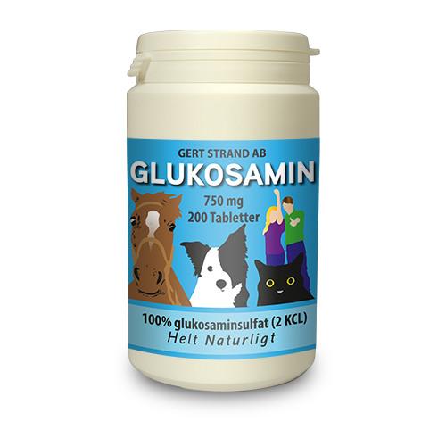 Glukosamintabletter 750 mg, 200-pack