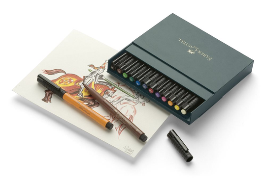 Soft Brush Pen Pitt Artist 12-pack Faber-Castell
