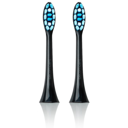 Sonic Tandborsthuvud 2-pack Whitening svart