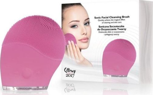 Dermofuture Technology Sonic facial cleansing brush pink (631983)