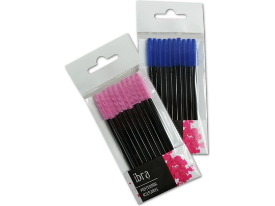 Ibra IBRA_Silicone eyelash brushes 10pcs. - 5906395543168