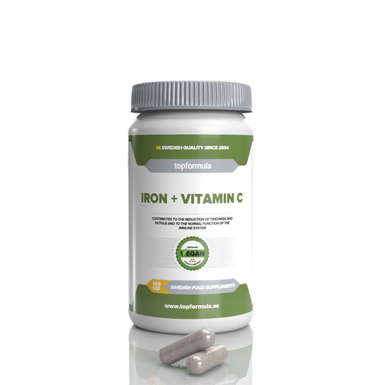 Topformula Vegan | Järn + Vitamin C
